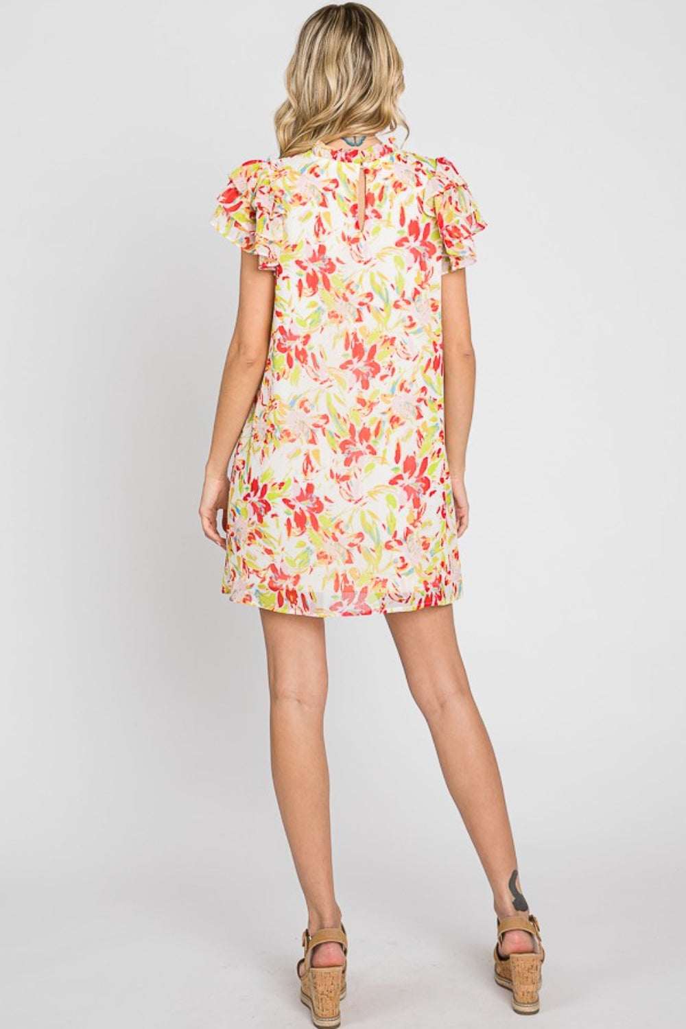 The Sweet Floral Mini Dress