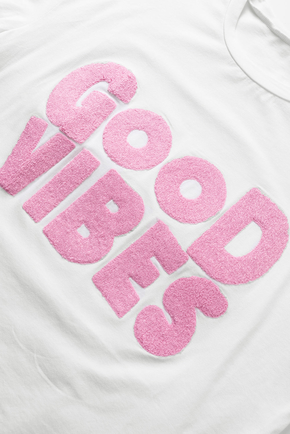 The Good VIBES Round Neck Half Sleeve T-Shirt