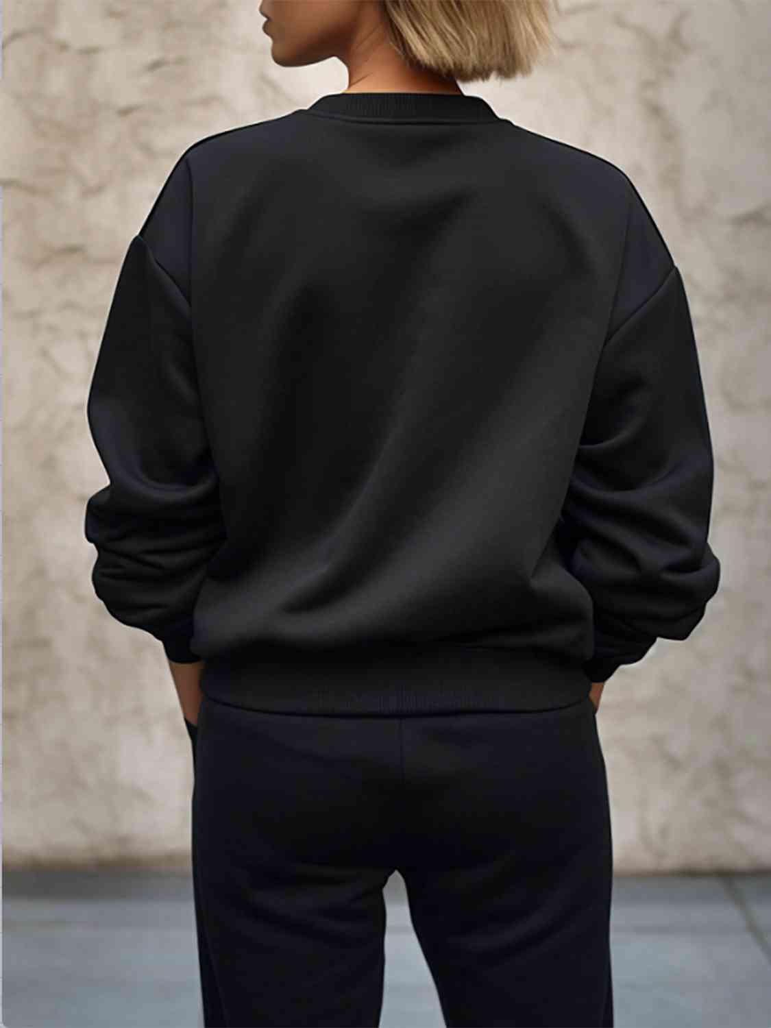 The PERFECTLY IMPERFECT Graphic Sweatshirt and Sweatpants Set