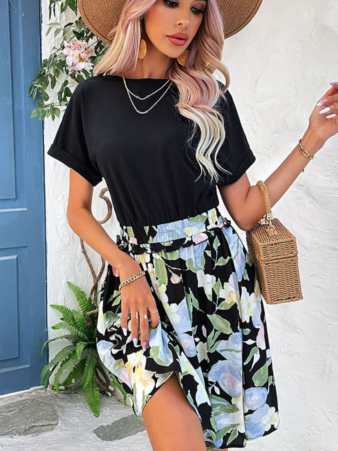 The Two-Tone Dress