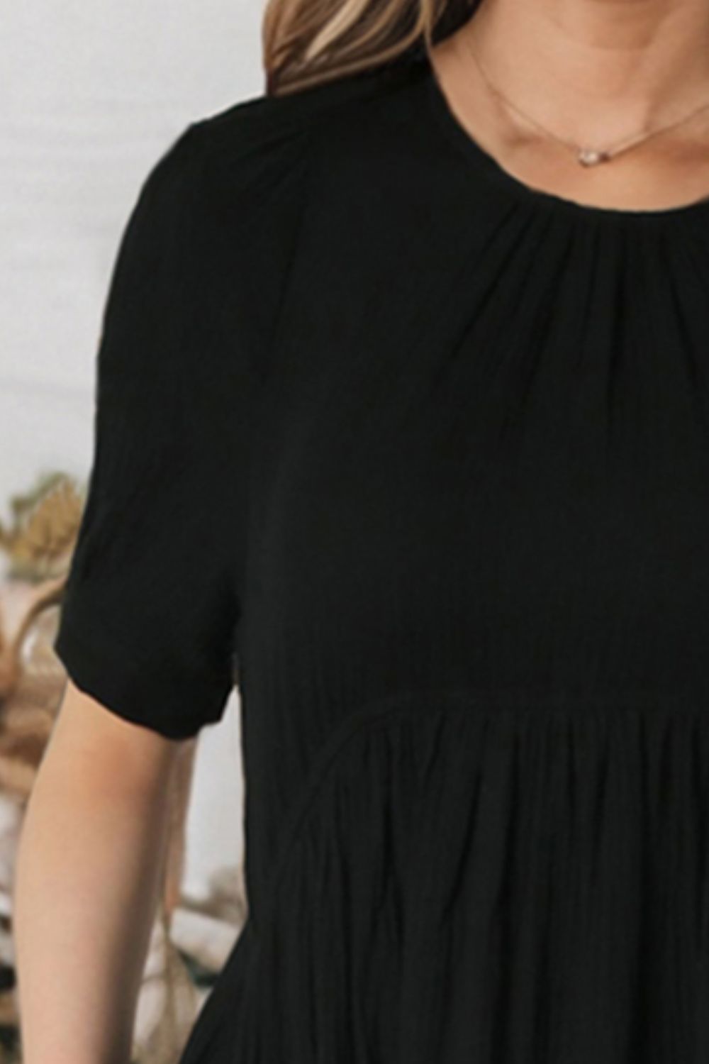 The Perfect Puff Sleeve Dress with Pockets