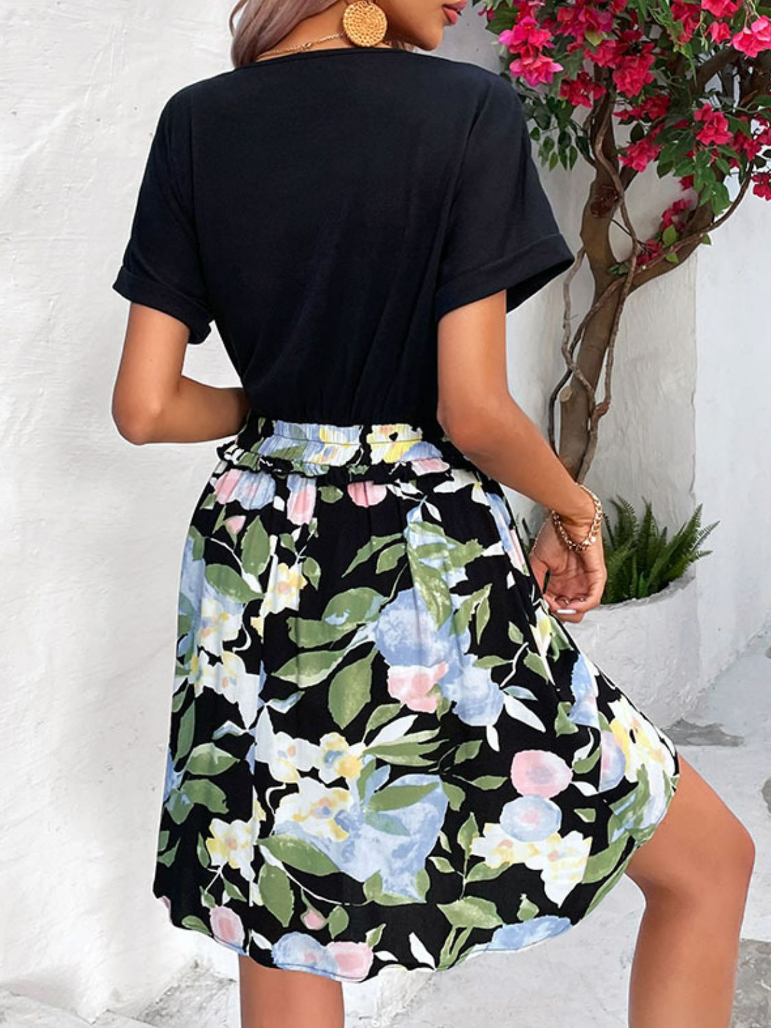 The Two-Tone Dress