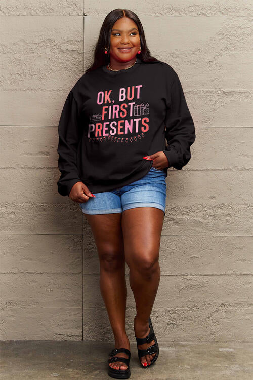 The Presents First Graphic Sweatshirt