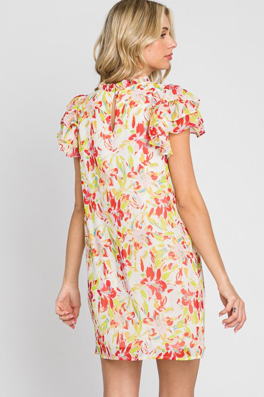 The Sweet Floral Mini Dress