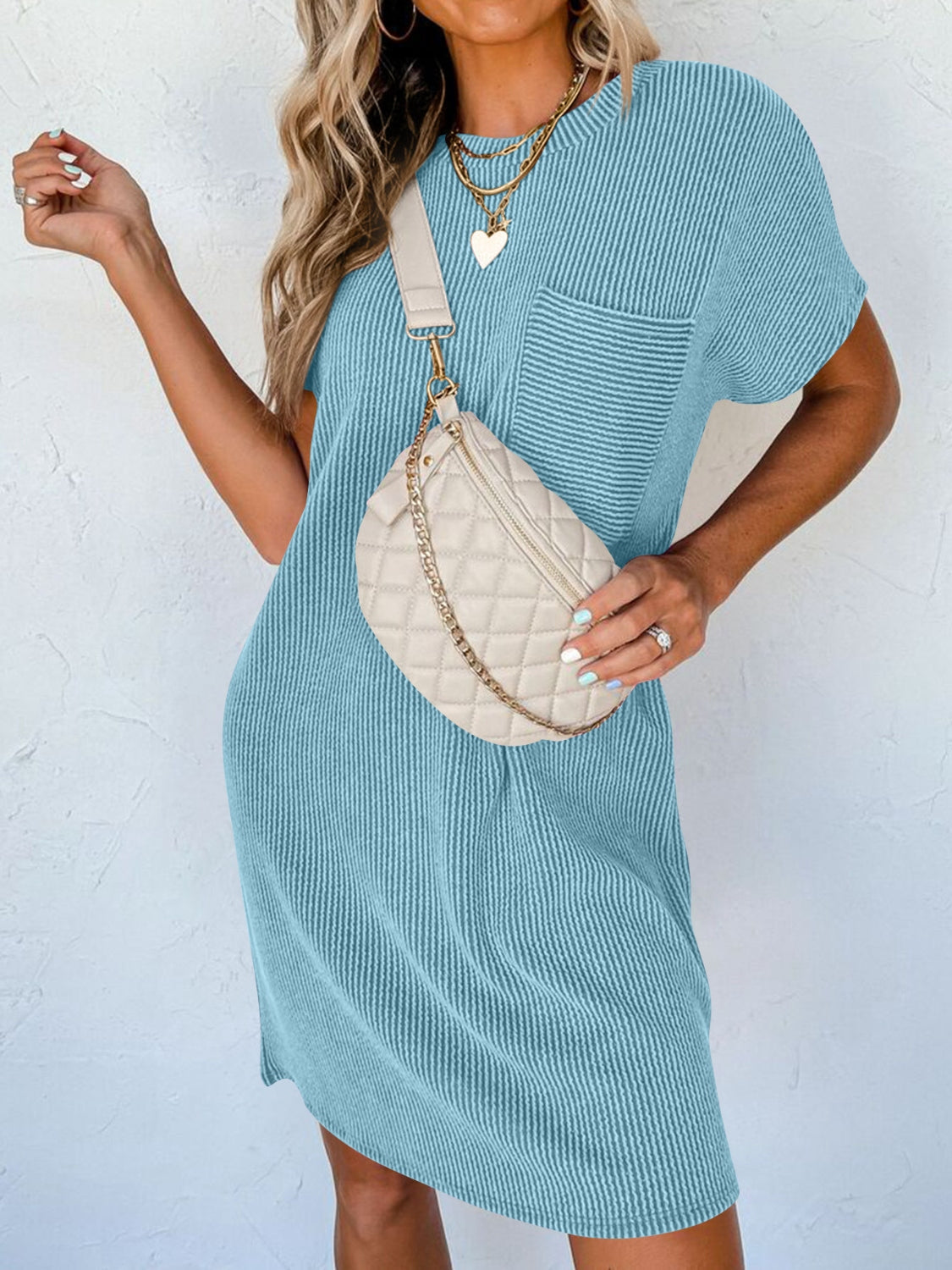The Slip On Mini Dress