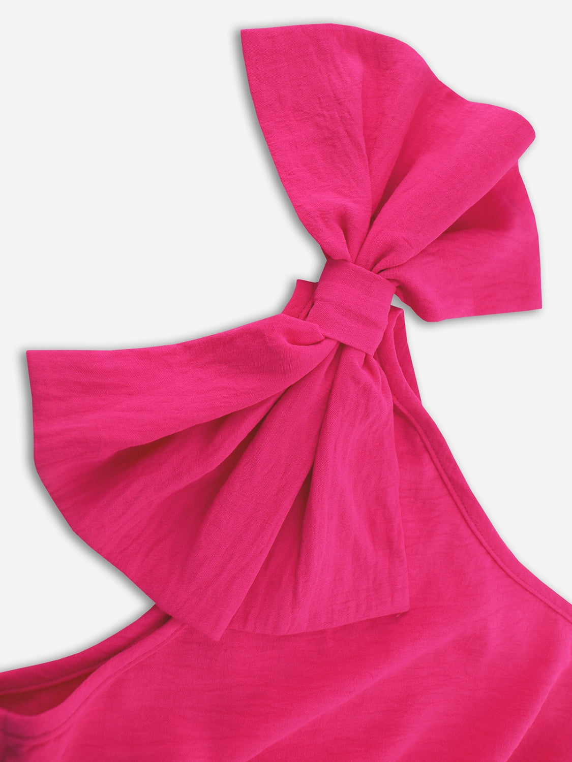 The One-Shoulder Bow Dress