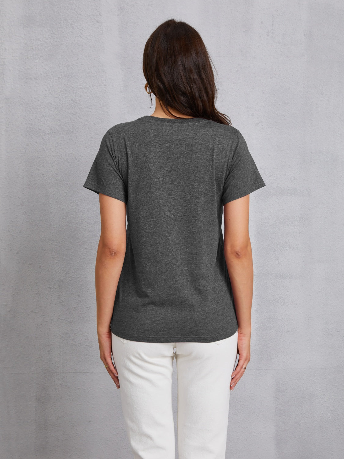The COFFEE Round Neck Short Sleeve T-Shirt