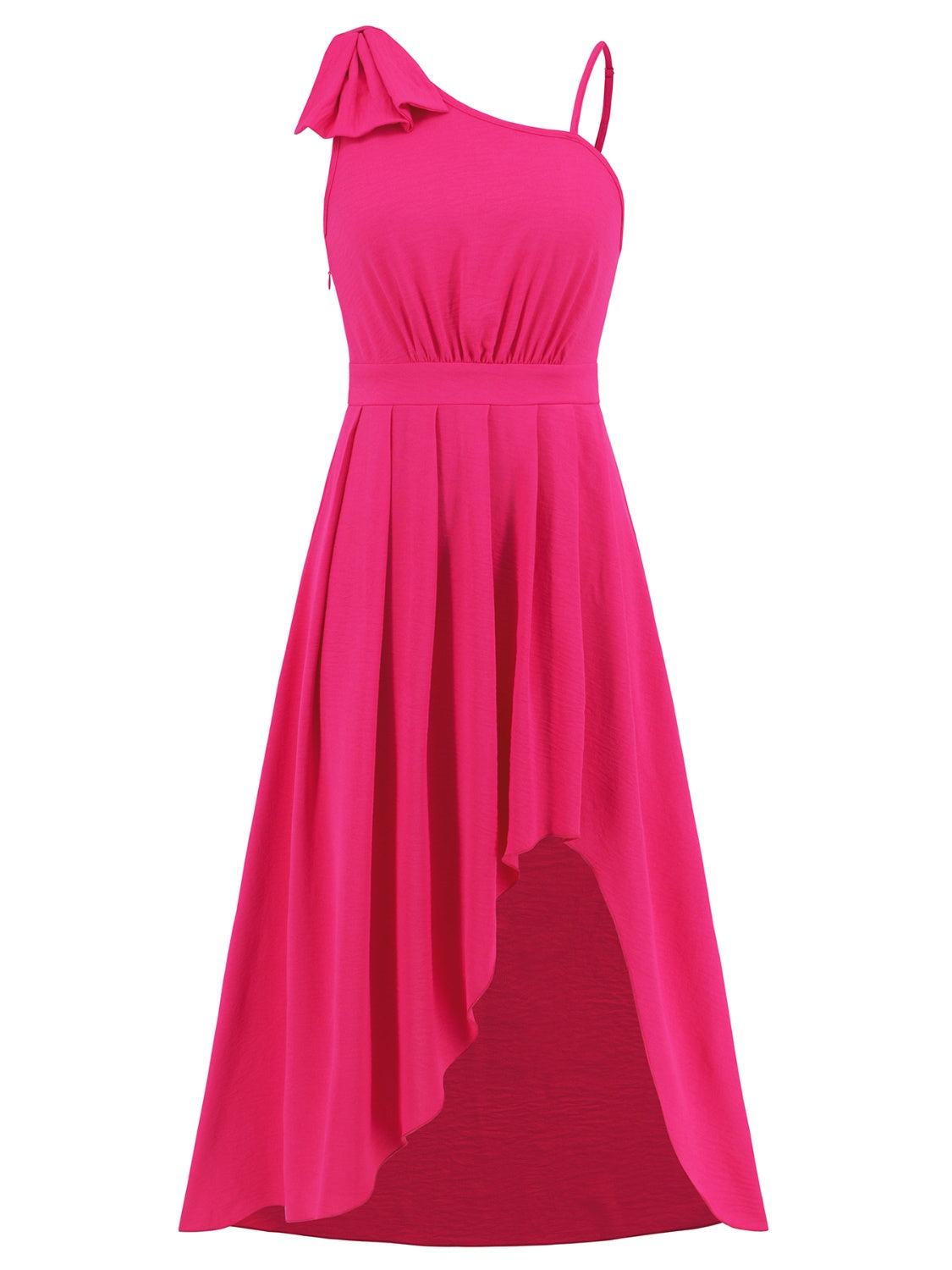 The One-Shoulder Bow Dress