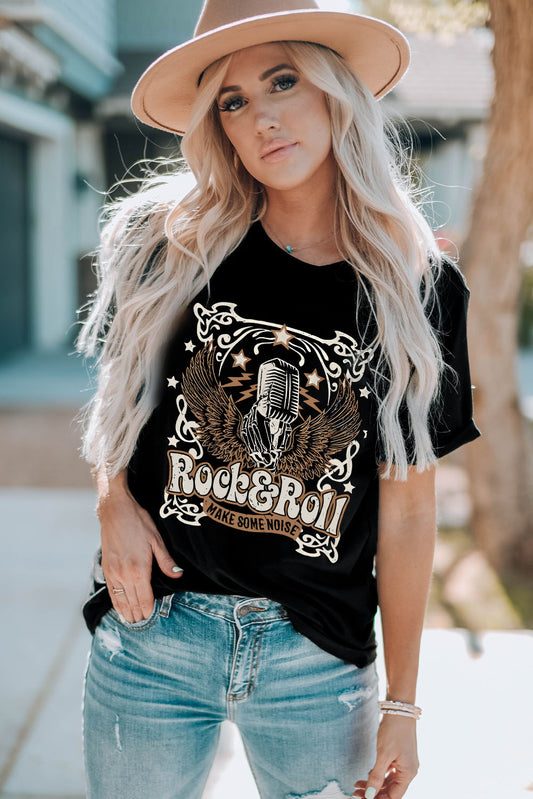 The R & R Slogan Graphic T-Shirt