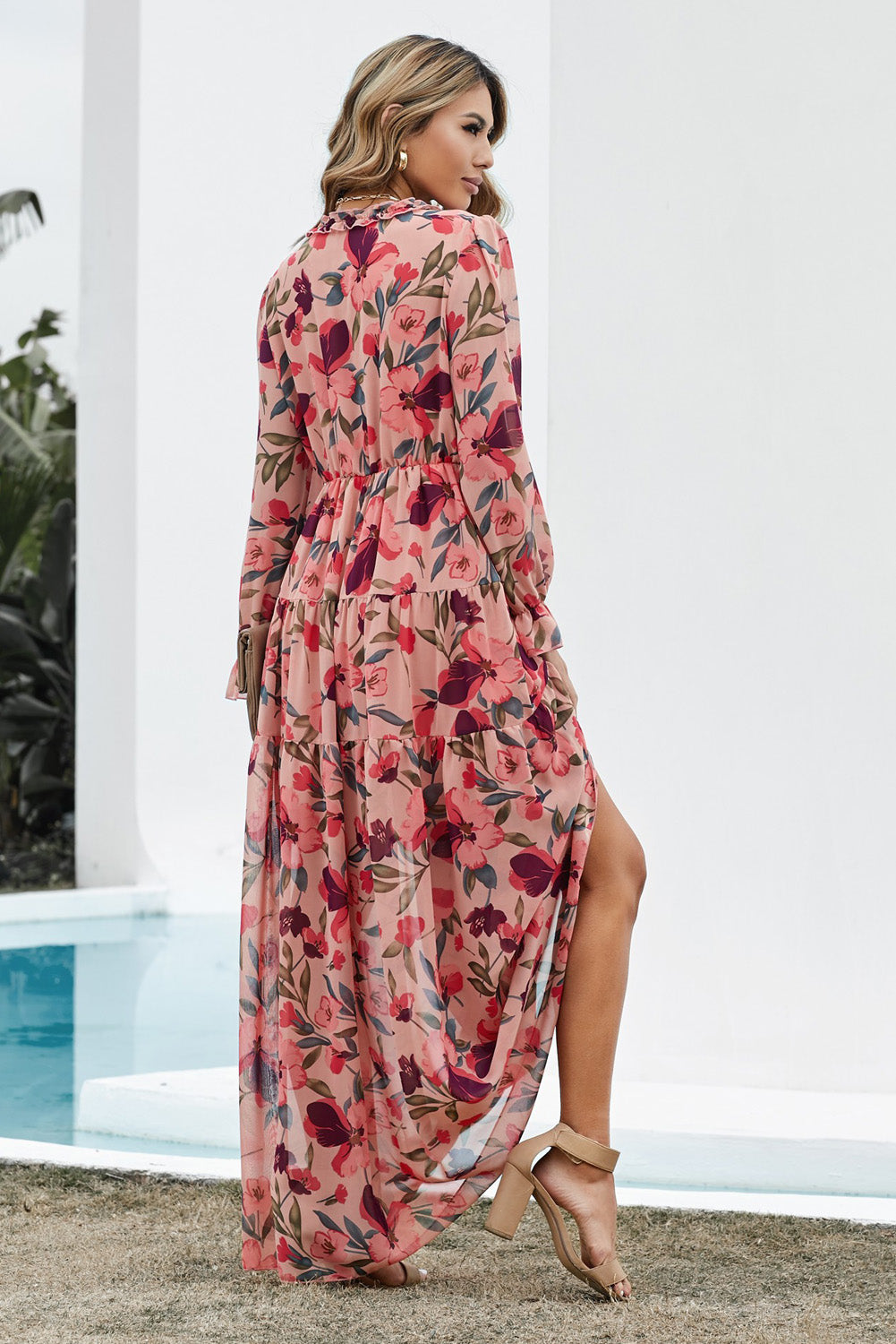 The Perfect Pink Floral Maxi Dress – isntshelovelycache The Perfect Pink Floral Maxi Dress – isntshelovelycache
