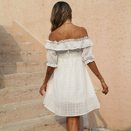 The White Off-Shoulder Dress